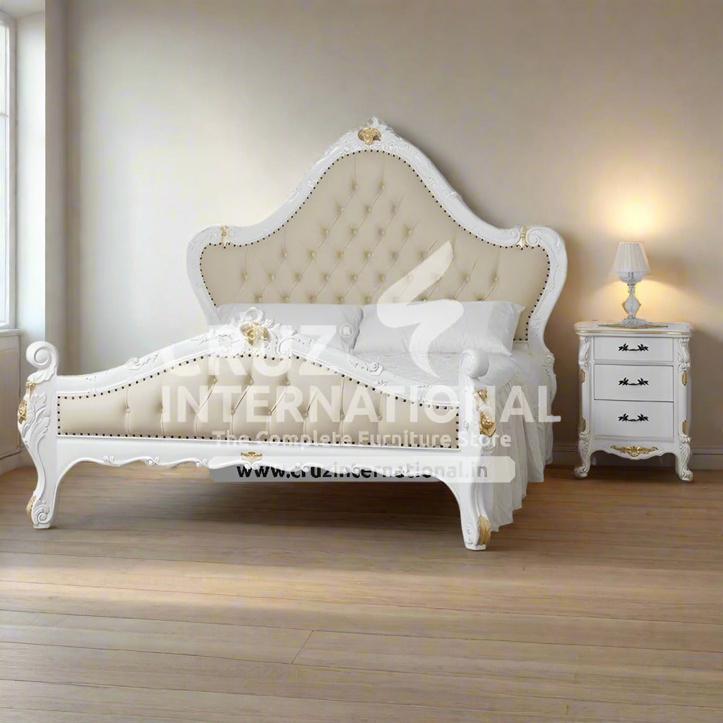 Maharaja Pasquale Carving Bed CRUZ INTERNATIONAL